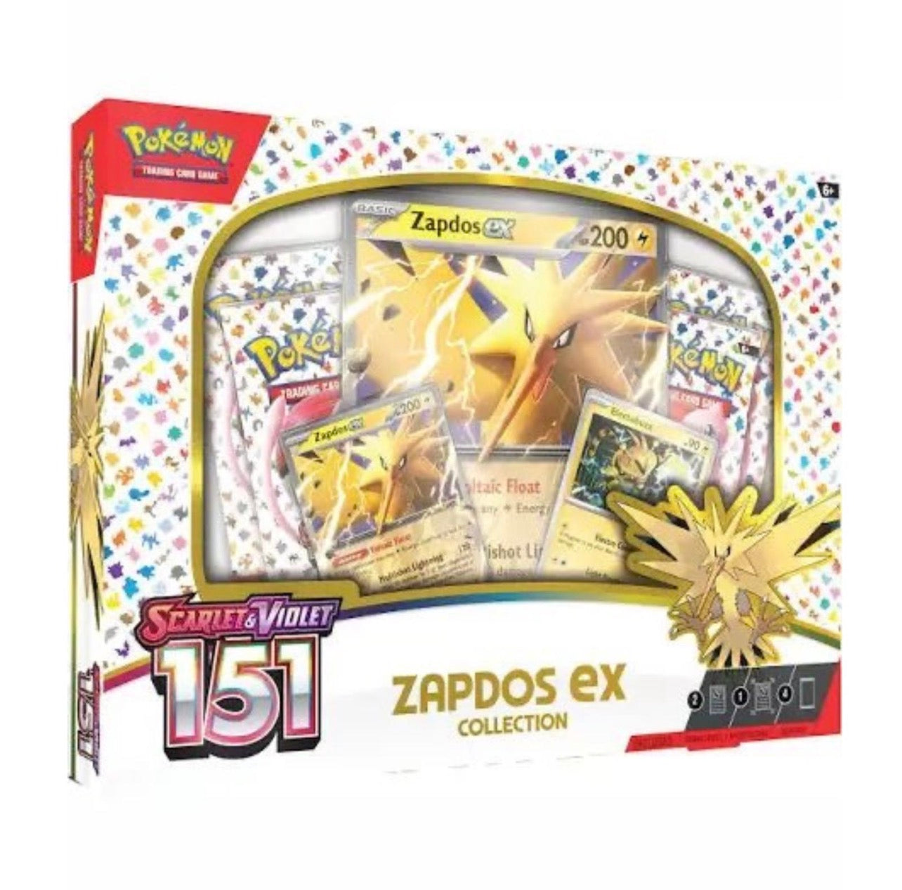 Pokemon 151 Zapdos Kollektion EN